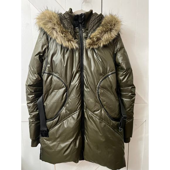 RUD by RUDSAK Parka Valente Feather Down Puffer Coat L - Picture 2 of 10